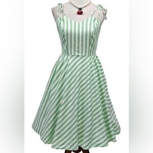 Double Bow tie Strap Dress(pockets)